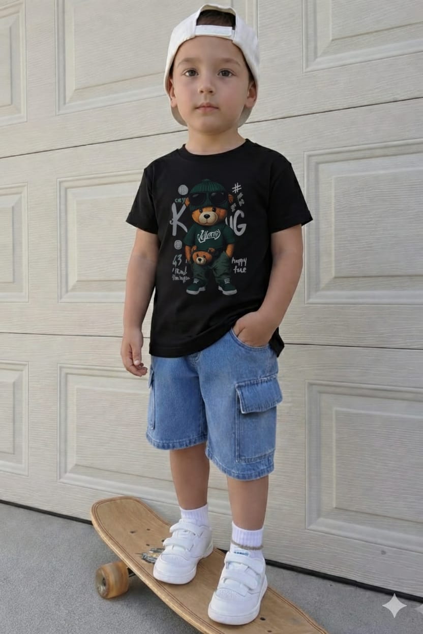 Baby TShirt and Denim Pant Set