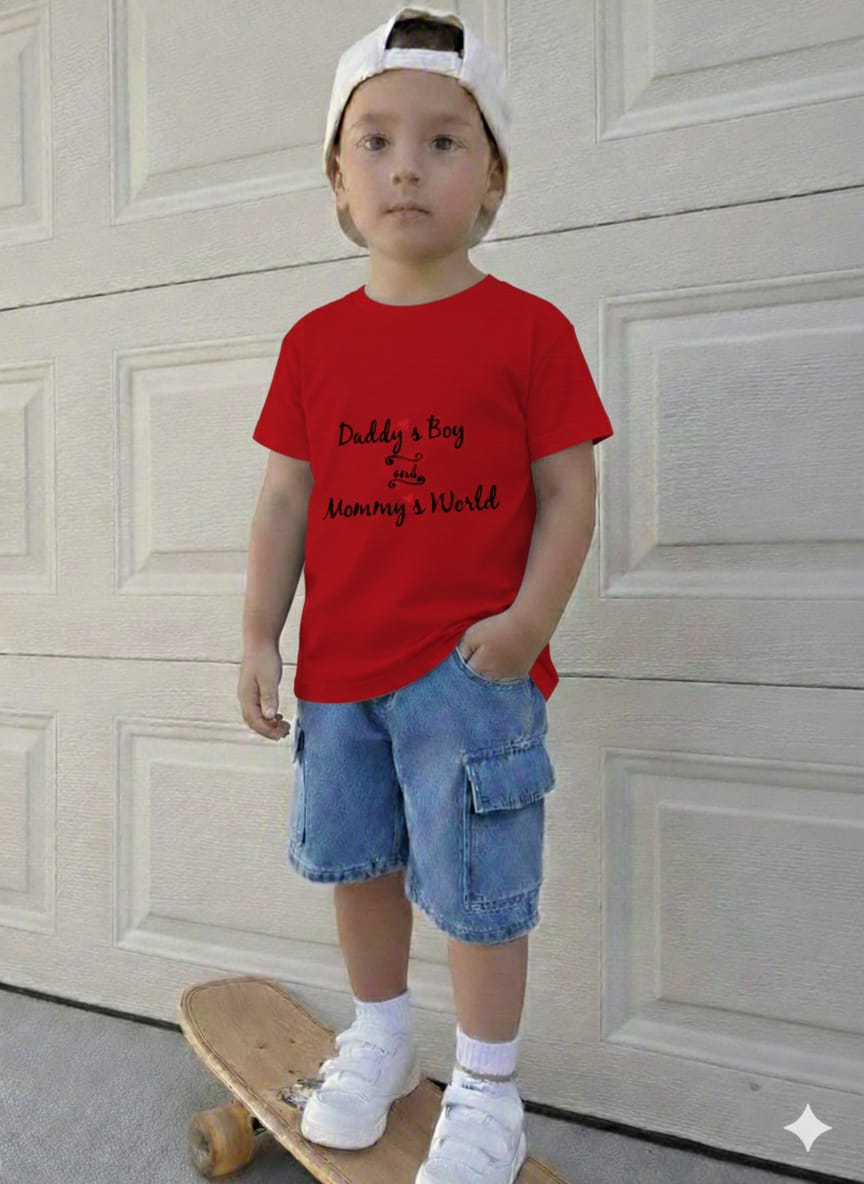 Baby TShirt and Denim Pant Set