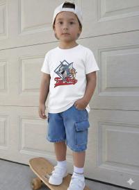 Baby TShirt and Denim Pant Set