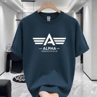 Maroon Alpha Premium Drop Shoulder T-Shirt
