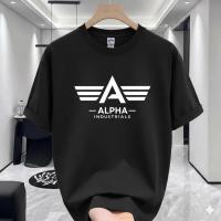 Maroon Alpha Premium Drop Shoulder T-Shirt
