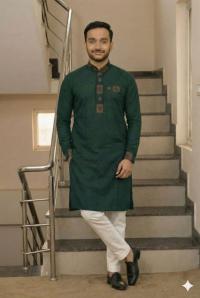 Premium China Micro Stretch Soft Fabric Panjabi for Men