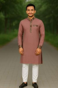 Premium China Micro Stretch Soft Fabric Panjabi for Men