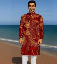 Premium China Micro Stretch Soft Fabric Panjabi for Men