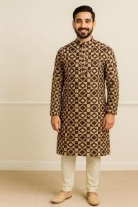 Premium China Micro Stretch Soft Fabric Panjabi for Men