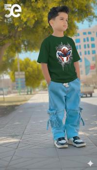 Premium Boys Denim Pant & T-Shirt Set (6-12 Years)