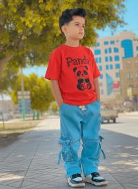 Premium Boys Denim Pant & T-Shirt Set (6-12 Years)