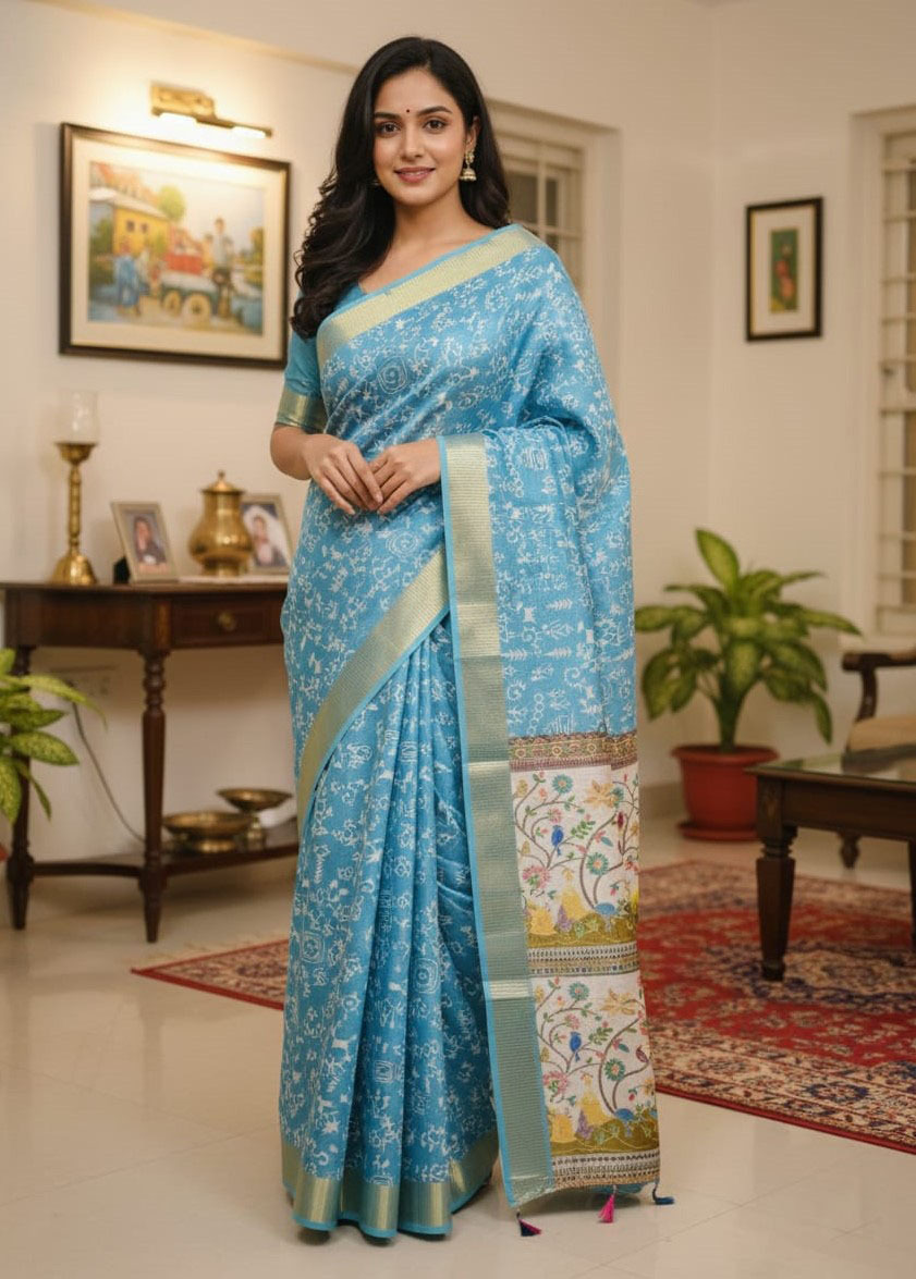 Kaftan Silk Sharee ⭐⭐⭐⭐