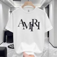 Premium White Monogram Print Drop Shoulder T-Shirt – 220 GSM | DR Fashion