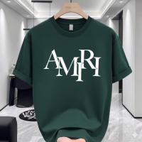 Premium Bottle Green Monogram Graphic Drop Shoulder T-Shirt – 220 GSM | DR Fashion