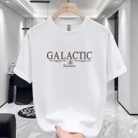 Premium White GALACTIC Graphic Drop Shoulder T-Shirt – 220 GSM | DR Fashion