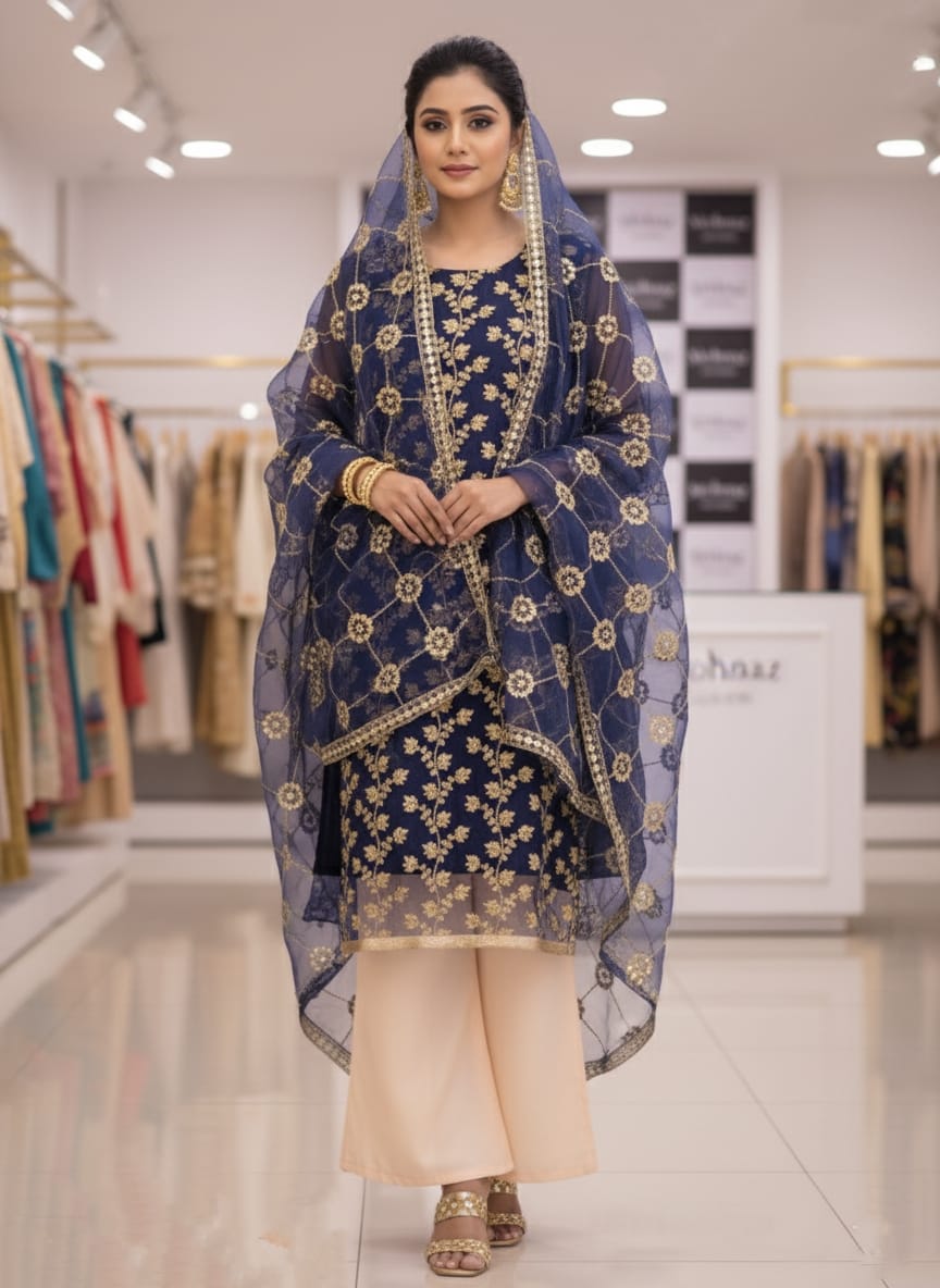 Organza Three Piece ⭐⭐⭐⭐