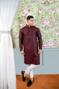 Stylish Print Panjabi