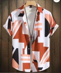 Half Sleeve Cotton Shirt For Men