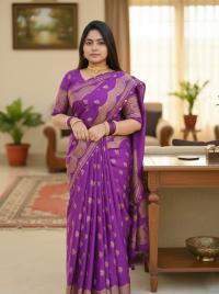 Japani Silk Skin Print Sharee with Blouse Piece ⭐⭐⭐⭐