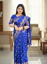 Japani Silk Skin Print Sharee with Blouse Piece ⭐⭐⭐⭐