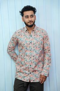 Premium Floral Printed Full Sleeve Shirt – Smart Casual Edition