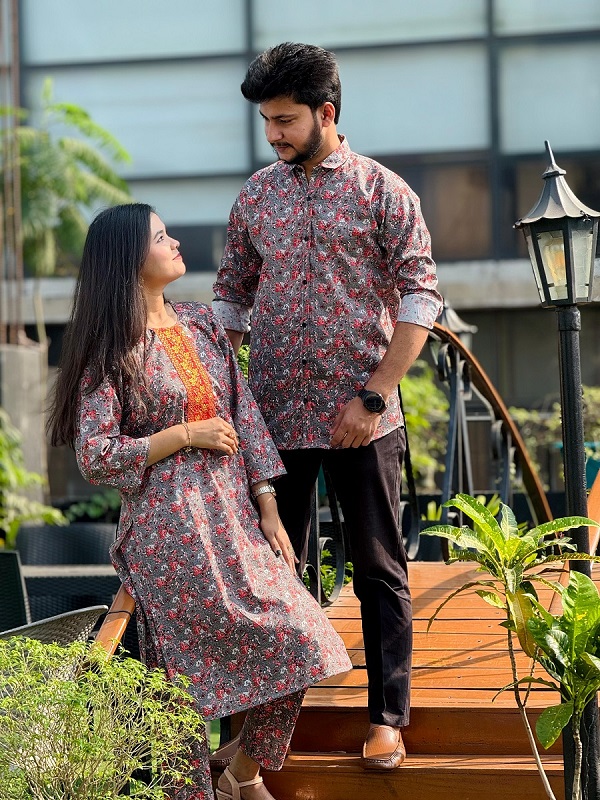 Premium Shirt Three Piece Couple Set ⭐⭐⭐⭐