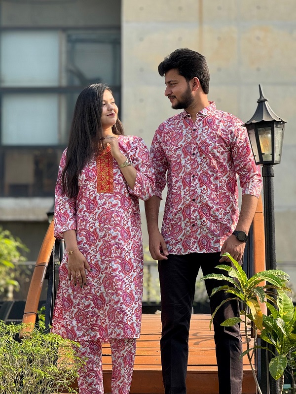 Premium Shirt Three Piece Couple Set ⭐⭐⭐⭐