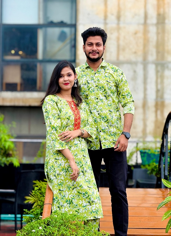 Premium Shirt Three Piece Couple Set ⭐⭐⭐⭐