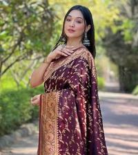 Japani Silk Skin Print Sharee with Blouse Piece ⭐⭐⭐⭐