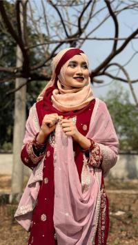 Soft Jorjet With sequence embroidery Three Piece ⭐⭐⭐⭐