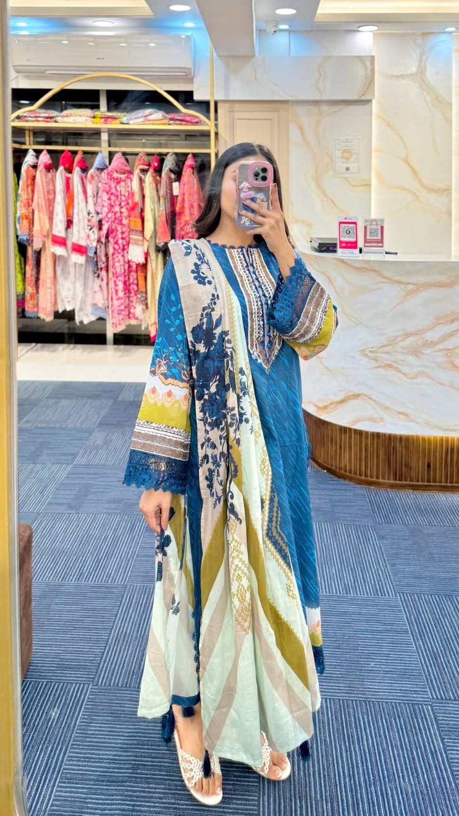 Digital Print Three Piece