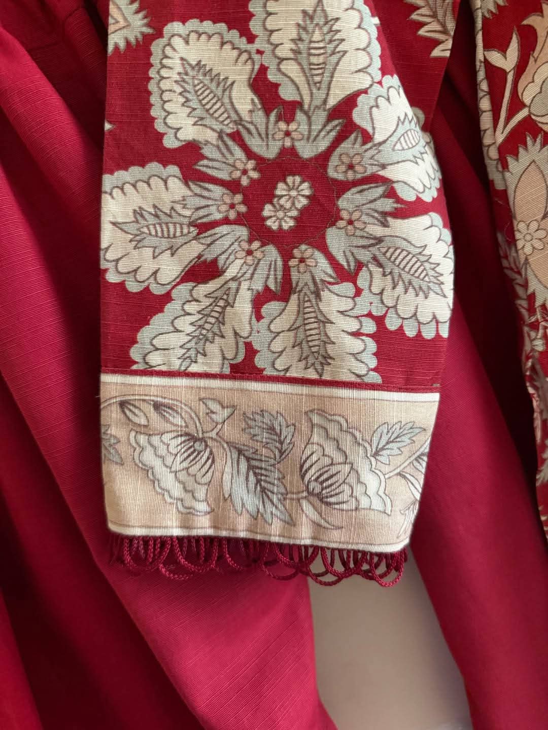 Digital Print Three Piece Suit Set