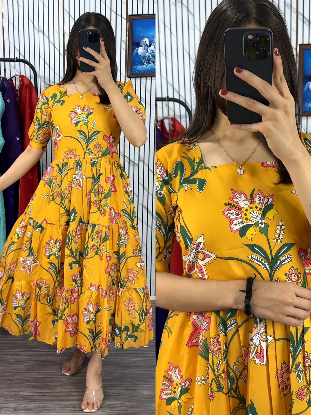 Readymade Two Piece Kurti Set