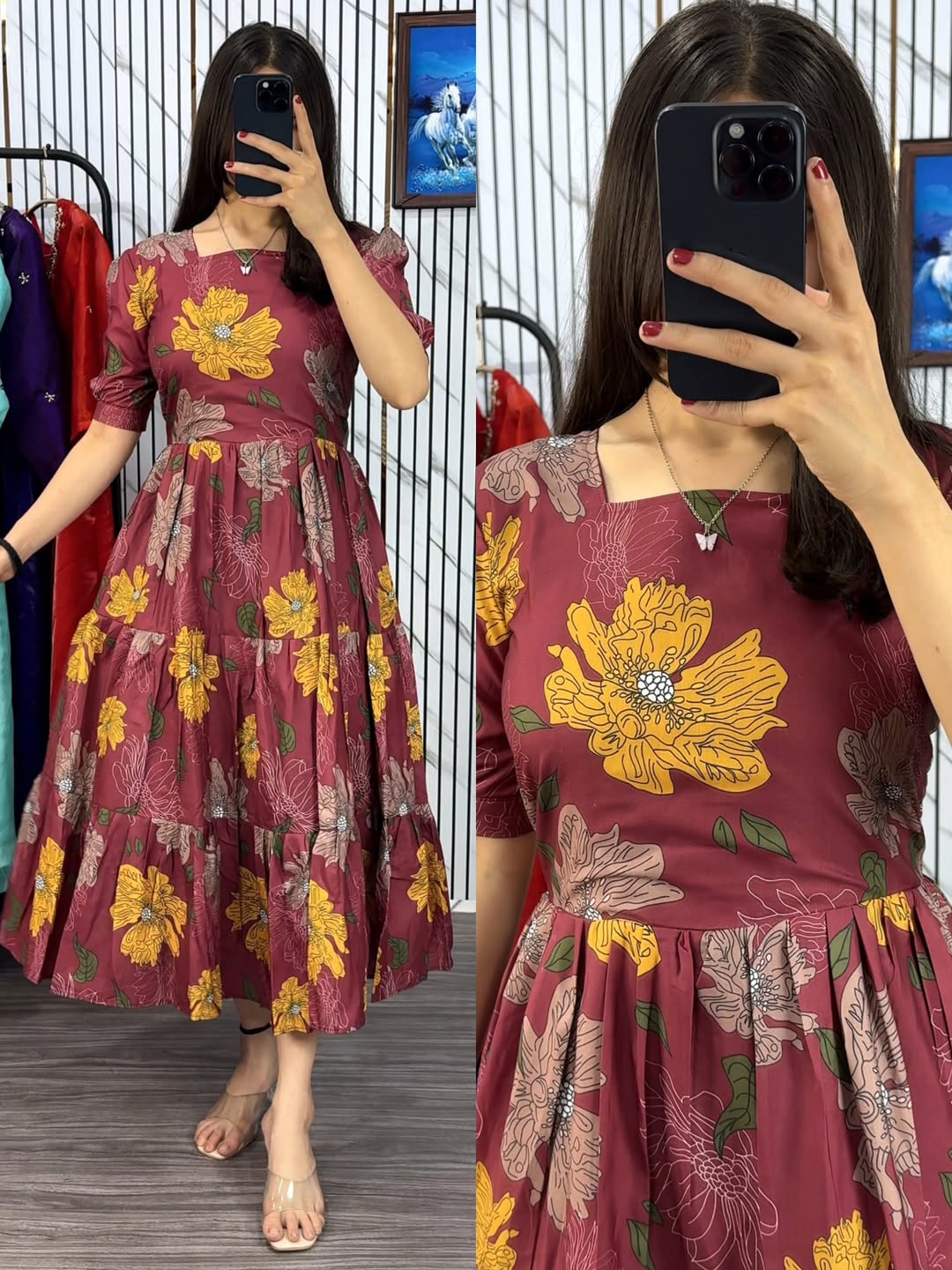 Readymade Two Piece Kurti Set