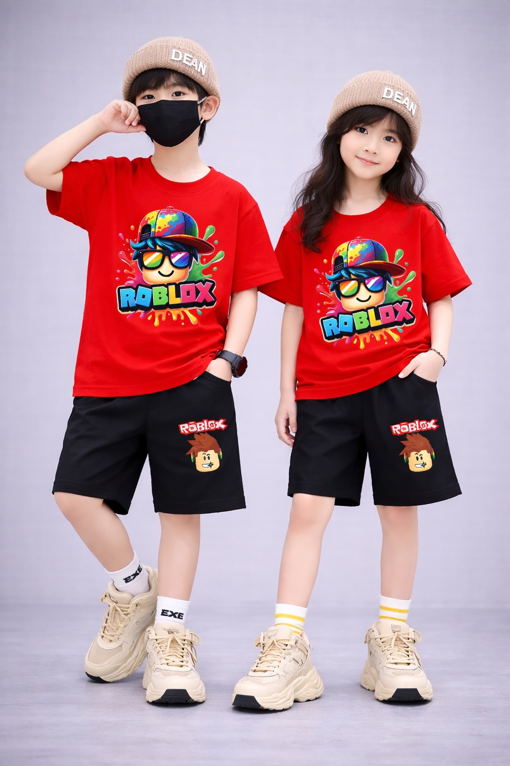 Drop Shoulder Baby TShirt and Pant Set