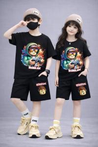 Drop Shoulder Baby TShirt and Pant Set