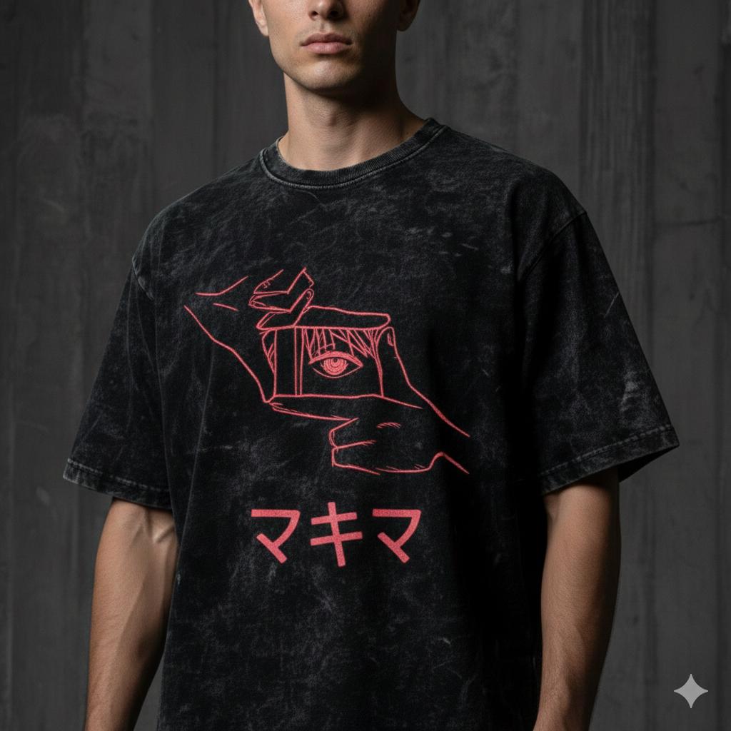 Premium Acid Wash Drop Shoulder T-Shirt