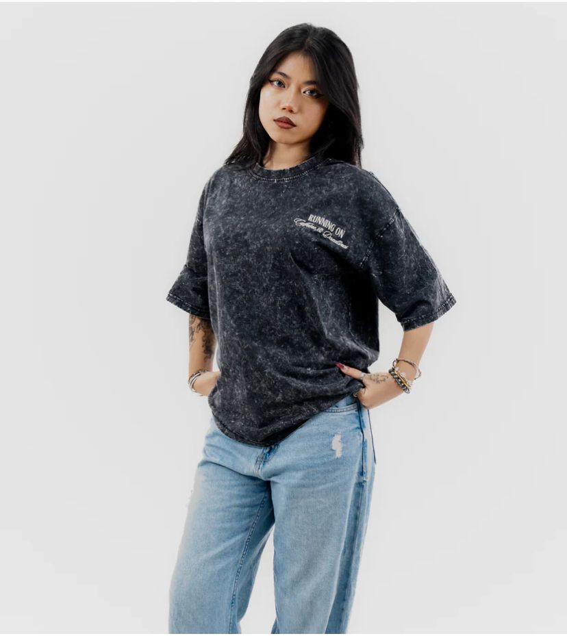 Premium Acid Wash Drop Shoulder T-Shirt