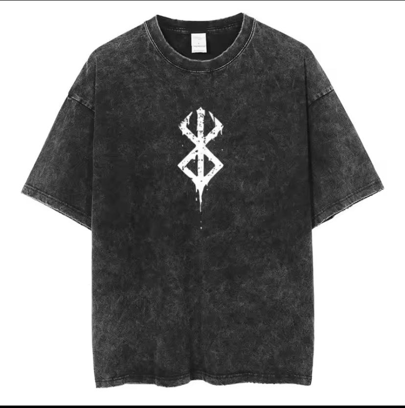 Premium Acid Wash Drop Shoulder T-Shirt