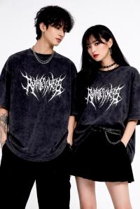 Premium Acid Wash Drop Shoulder T-Shirt