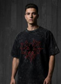 Premium Acid Wash Drop Shoulder T-Shirt