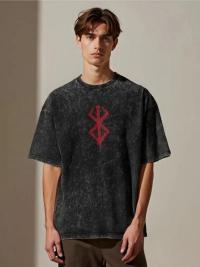 Premium Acid Wash Drop Shoulder T-Shirt