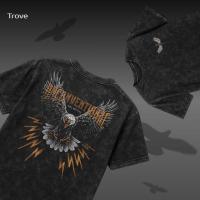 Premium 250+ GSM Acid Wash Drop Shoulder T-Shirt for Men