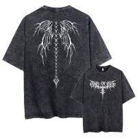 Premium 250+ GSM Acid Wash Drop Shoulder T-Shirt for Men