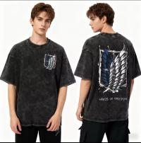 Premium 250+ GSM Acid Wash Drop Shoulder T-Shirt for Men
