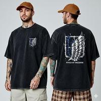 Premium 250+ GSM Acid Wash Drop Shoulder T-Shirt for Men