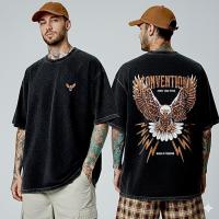 Premium 250+ GSM Acid Wash Drop Shoulder T-Shirt for Men