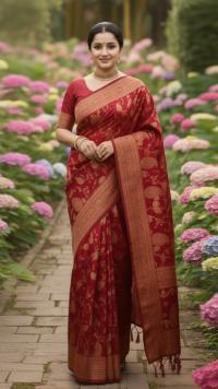 Japani Silk Sharee with Blouse Piece ⭐⭐⭐⭐