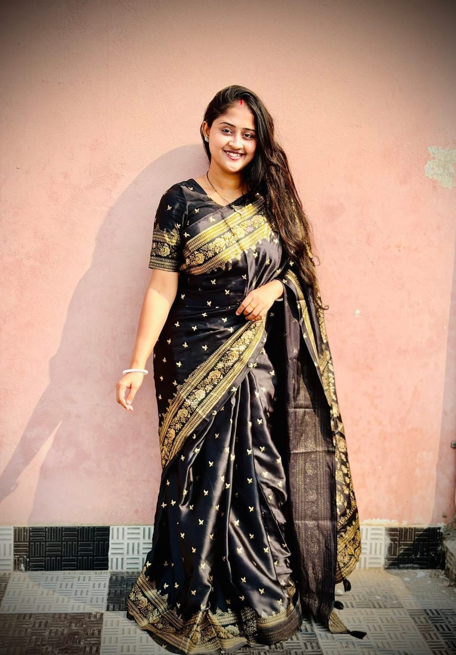 Japani Silk Sharee with Blouse Piece