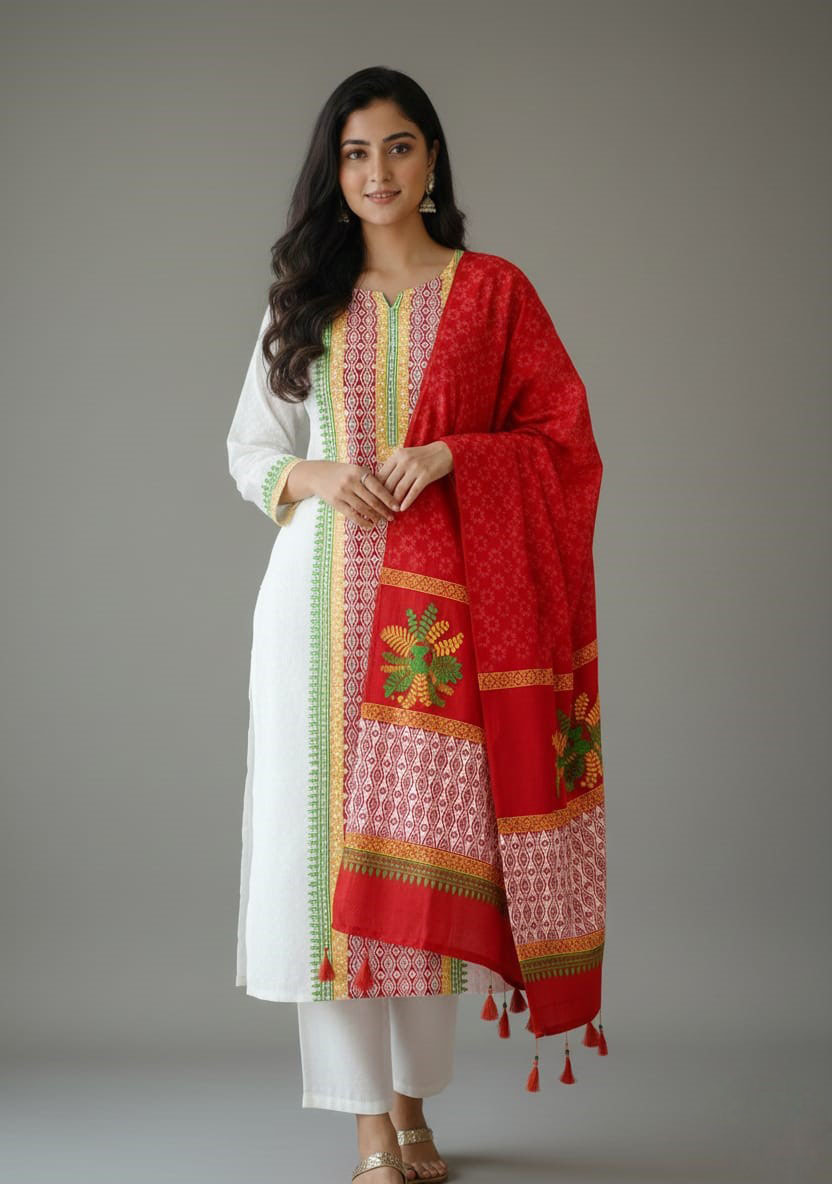 Block Print Three Piece ⭐⭐⭐