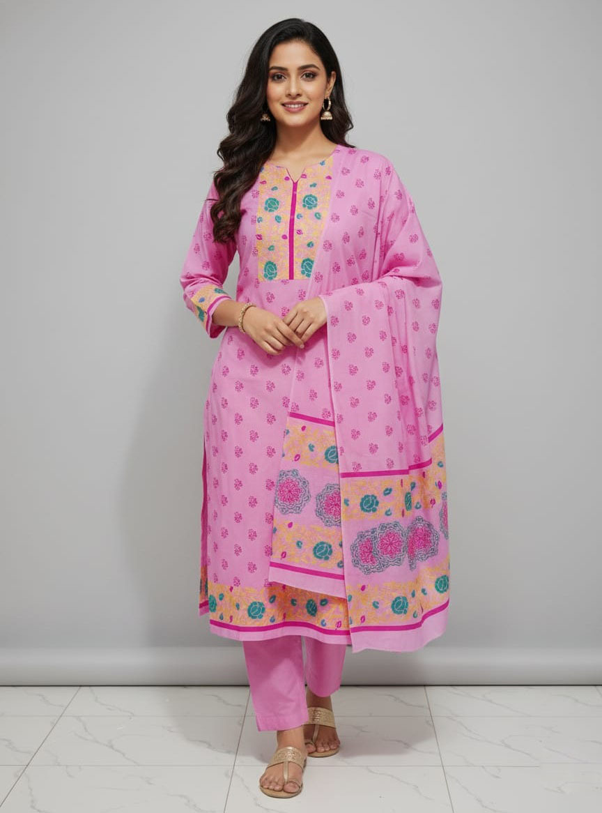 Block Print Three Piece ⭐⭐⭐