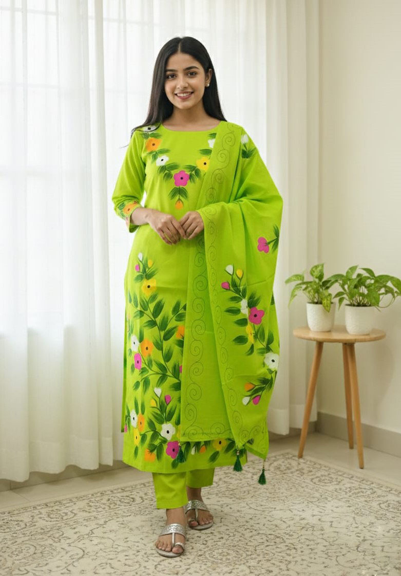 Block Print Three Piece ⭐⭐⭐