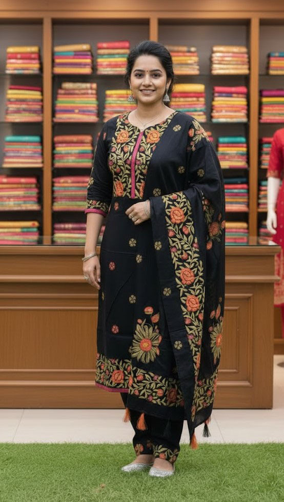 Block Print Three Piece ⭐⭐⭐