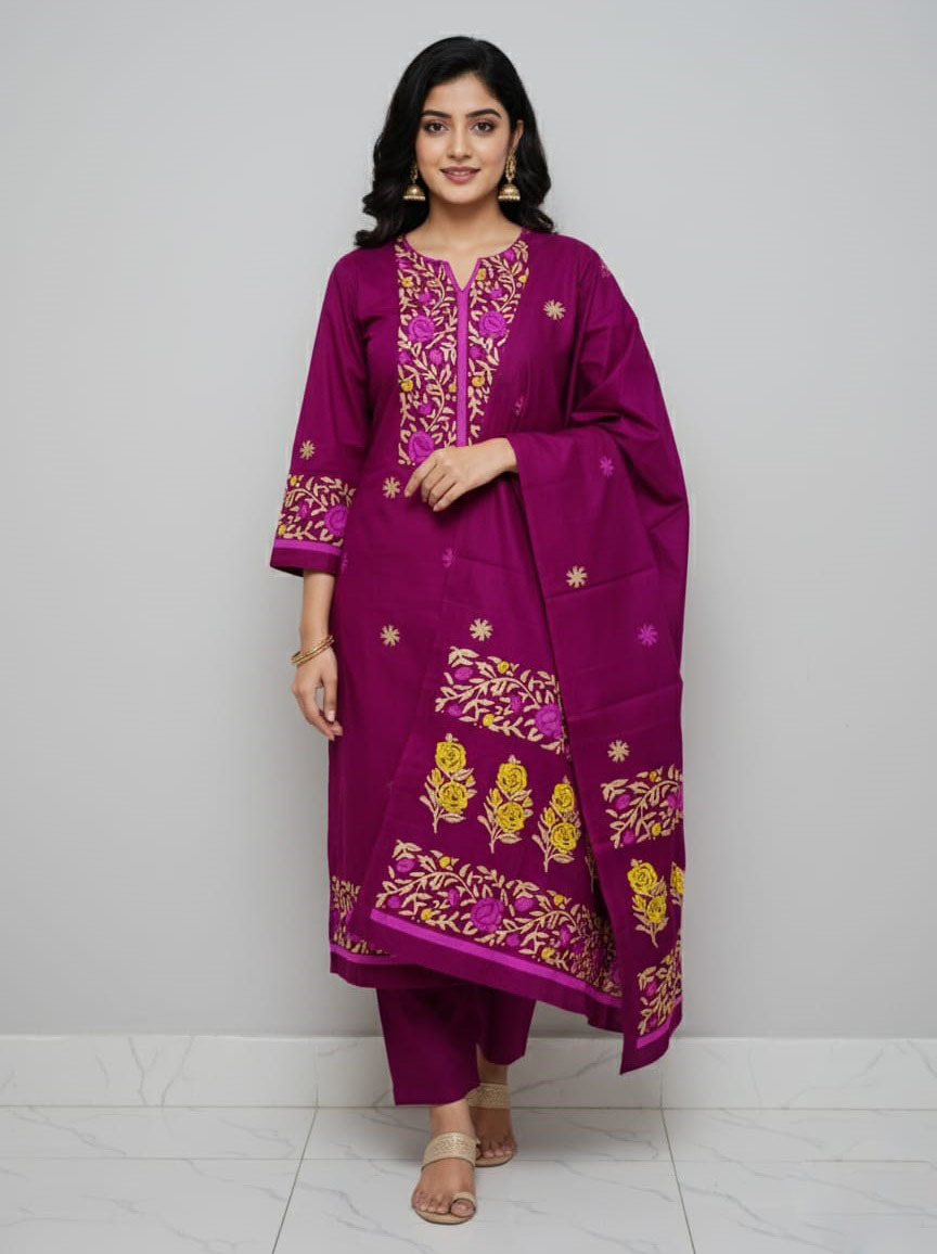 Block Print Three Piece ⭐⭐⭐